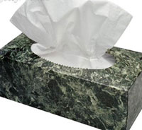 عبوات مناديل فارغة في الأسواق الأردنية