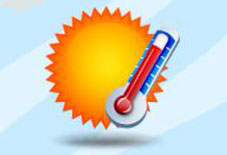 الحرارة توالي ارتفاعها حتى الاحد