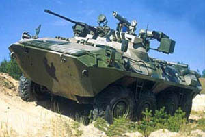 ناقلات جنود روسية مدرعة إلى السلطة الفلسطينية تصل الأردن