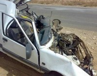 مواطن يدفن بجانب زوجتيه اللتين فقدهما في حادث سير الأسبوع الماضي