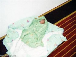 العثور على لقيط عمره 6 شهور في الكرك