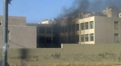 حريق في مدرسة تلاع العلي للاناث