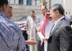 زيارة ملكية مفاجئة إلى حي الرحمانية في صويلح