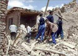 مقتل ثلاثة اشخاص واصابة العشرات في زلزال ضرب شمال ايران