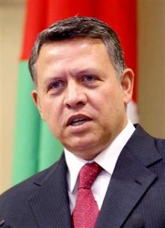 الملك يلتقي وزير الدفاع الاسرائيلي