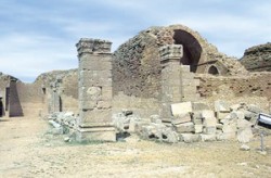 واجهة قصر المشتى ... آثار اردنية أهداها العثمانيون الى الالمان