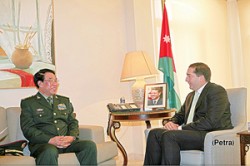 مساعدات عسكرية صينية للاردن بقيمة 30 مليون دولار