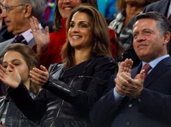 الملك والملكة حضرا مباراة برشلونة وفياريال