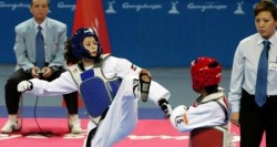 البطلة الأردنية دانا حيدر تحرز فضية تايكوندو أسياد آسيا