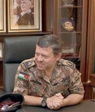 الملك يزور القيادة العامة