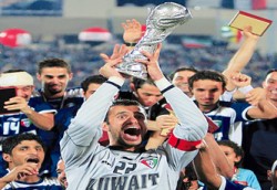 الكويت يتوج بطلا لخليجي 20 بفوزه على السعودية