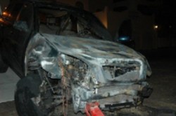 حريق سيارة استاذة جامعية في «مؤتة»