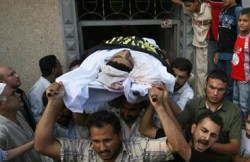 استشهاد فلسطينيين برصاص جيش الاحتلال بغزة