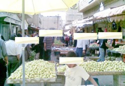 تجار حسبة وسط اربد يوافقون على قرار ازالة السوق