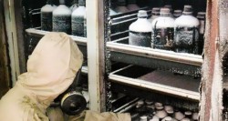 تسرب غاز (CO2) داخل مصنع غازات في منطقة ماركا