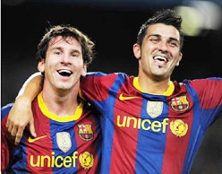 برشلونة يضرب بقوة مجددا واشبيلية يقلب تخلفه الى فوز