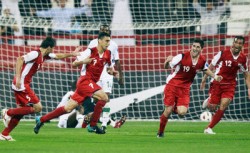 في مباراة مثيرة سوريا تهزم السعودية 2/1