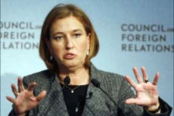 "ليفني" : "إسرائيل" تنهار بسبب الحصار الذي تعيشه على مستوى العالم