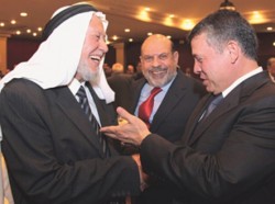 الملك يلتقي وفدا من قيادات الاسلاميين