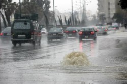 راس منيف تسجل اعلى كمية هطول امطار بالمملكة