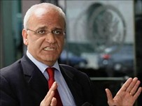 استقالة عريقات من دائرة المفاوضات على خلفية وثائق الجزيرة