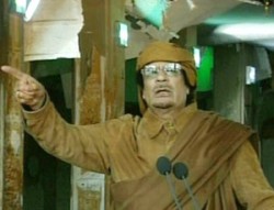 القذافي: هذه حرب صليبية جديدة لمحو الاسلام ولكن التحالف سيسقط