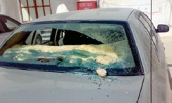 تكسير سيارة قيادي إسلامي في جرش من قبل مجهول