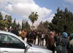 اعتصام لموظفي التلفزيون في ذكرى تأسيسه