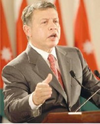 الملك في الاغوار الشمالية اليوم