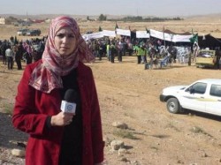 تعرض طاقم قناة القدس للاعتداء في الكرامة