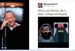 مصر تحقق مع ساويرس بتهمة إهانة الإسلام عبر صور ميكي ماوس