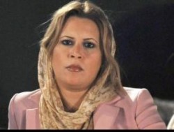 عائشة القذافي: نتفاوض مع المعارضة ومستعدون للتحالف مع الشيطان