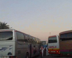 اردنيون عالقون على الحدود السعودية بعد تعطل الكمبيوتر