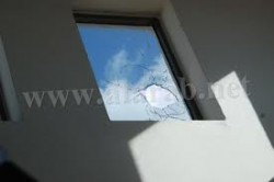 تحطيم نوافذ لقاعات امتحان (التوجيهي) في الطفيلة