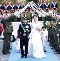 حفل بمناسبة عقد قران وزفاف الأميرين راشد وزينة(صور)