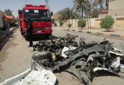 مقتل 12 شخصا واصابة العشرات بهجوم ارهابي في تكريت