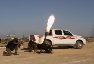 اصابة 6 اسرائيليين بصاروخ "غراد" من غزة