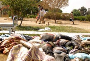 اكتشاف جثث 53 شخصا بطرابلس يعتقد أنهم أعدموا على يد قوات القذافي مؤخرا