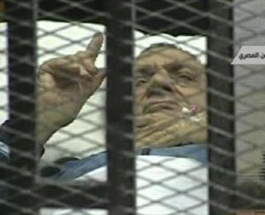 مبارك سعيد بنهاية القذافي