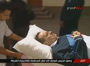 بدء الجلسلة الرابعة لمحاكمة مبارك