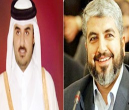 مشعل يزور الاردن برفقة ولي عهد قطر