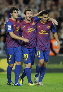 برشلونا يؤكد صدارته بثلاثية فى شباك رايسنج