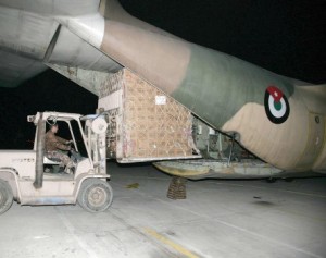 الملك يوعز بارسال مساعدات اردنية إلى الباكستان