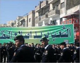 مسيرات الطفيلة والكرك ومعان والسلط والزرقاء واربد والشوبك وسحاب وذيبان تطالب باجتثاث الفساد