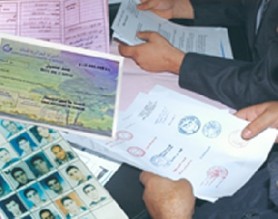 ضبط 50 شهادة مزورة في مؤسسات تابعة للخدمة المدنية