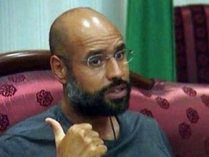 سيف الإسلام القذافي في حماية حركة العدل والمساواة السودانية