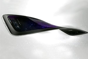 أول هاتف قابل للطي بكل الاتجاهات وضد الكسر مطلع 2012م