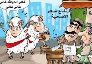 نكات العيد.. عاجل: مسيرة مليونية للخراف غدا