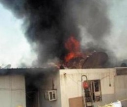 3 إصابات باحتراق منزل في سحاب