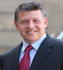 الملك في رام الله غداً